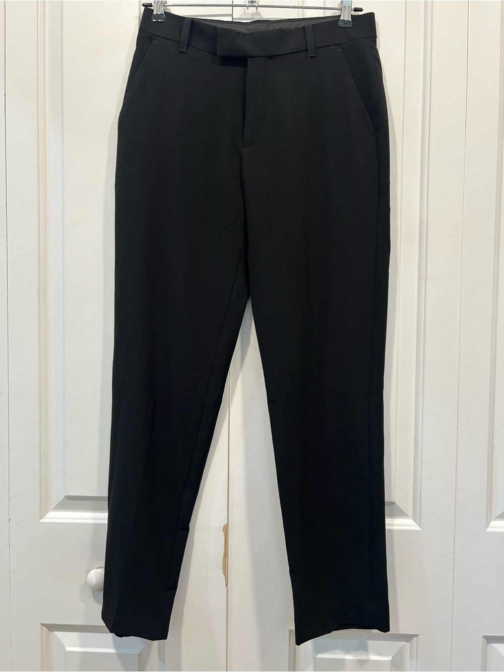 Calvin Klein Boys Infinite Stretch Black Dress Pants Size 16 Regular